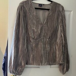 GAP Women's Elegant Brown Blouse